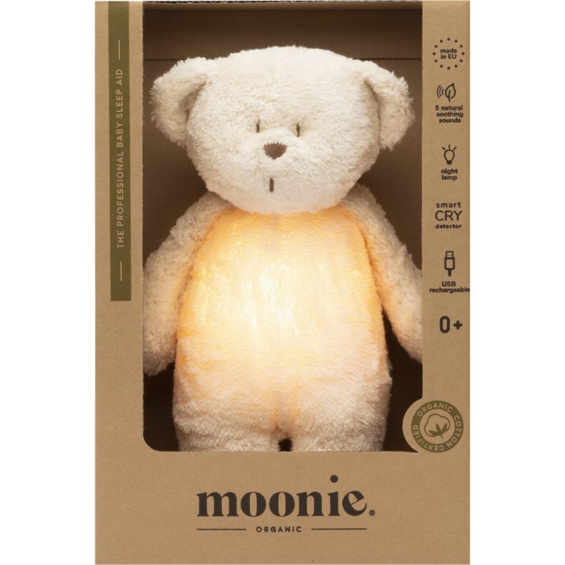 Moonie Bear 2.0 Organic Polar alvóka dallammal 1 db akciós termékkép 1