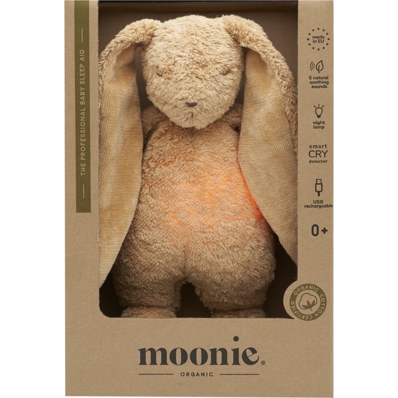 Moonie The Humming Friend 2.0 Organic Cappuccino alvóka dallammal 1 db akciós termékkép 1