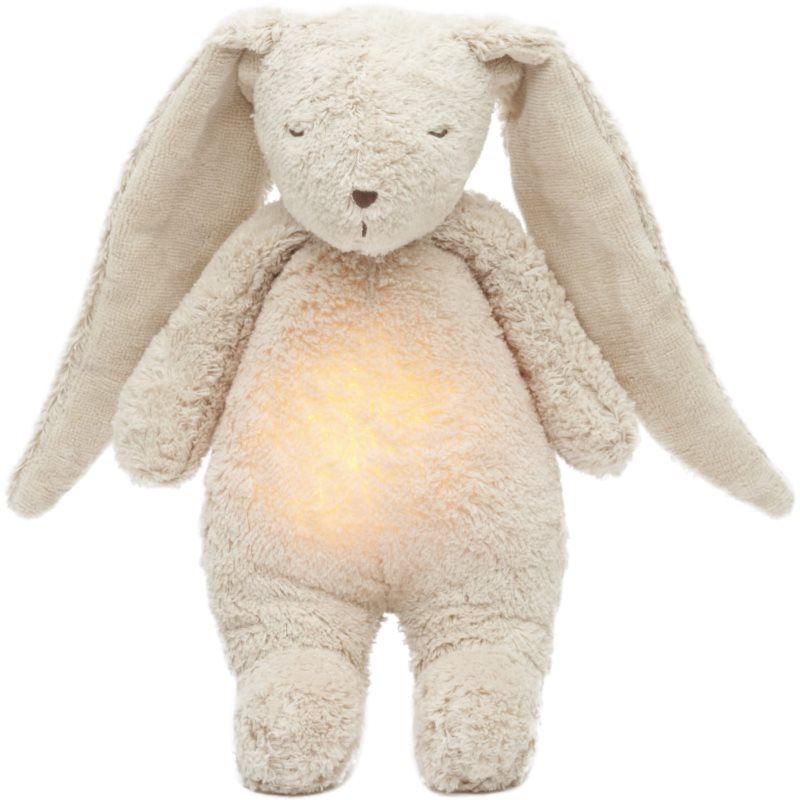 Moonie The Humming Friend 2.0 Organic Sand knuffeldoekje met muziek 1 st