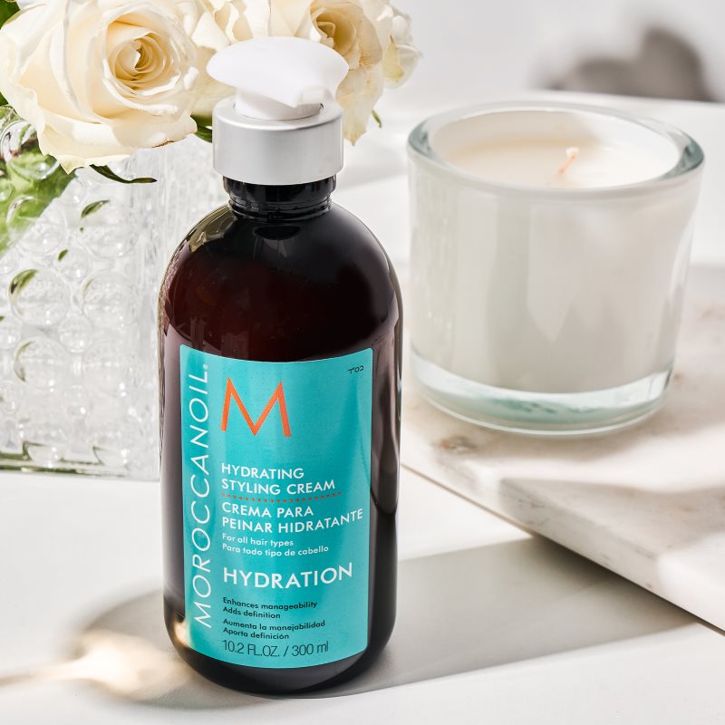 Moroccanoil Hydration Crème Coiffante Pour Tous Types De Cheveux 300 Ml