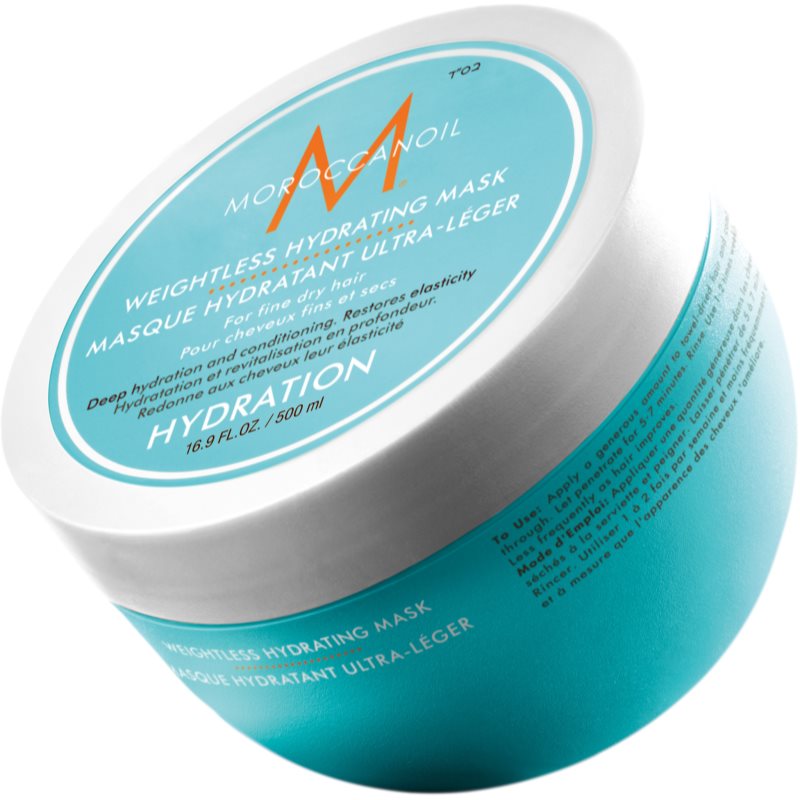 Moroccanoil Hydration Weightless Hydrating Mask tiefenwirksame feuchtigkeitsspendende Maske für trockenes und zerbrechli...