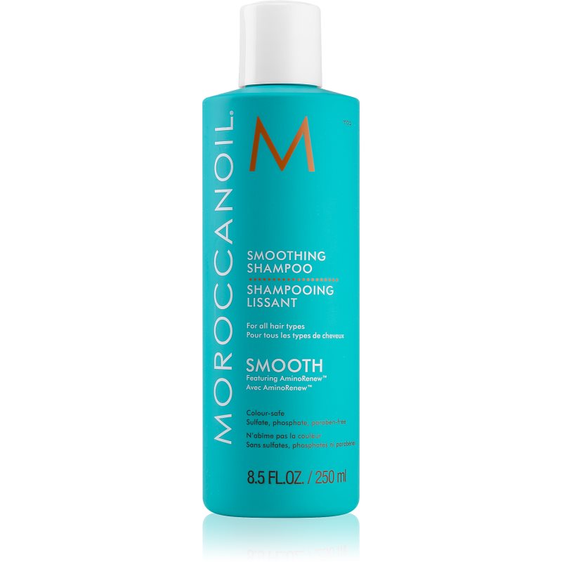 E-shop Moroccanoil Smooth obnovující šampon pro uhlazení a výživu suchých a nepoddajných vlasů 250 ml