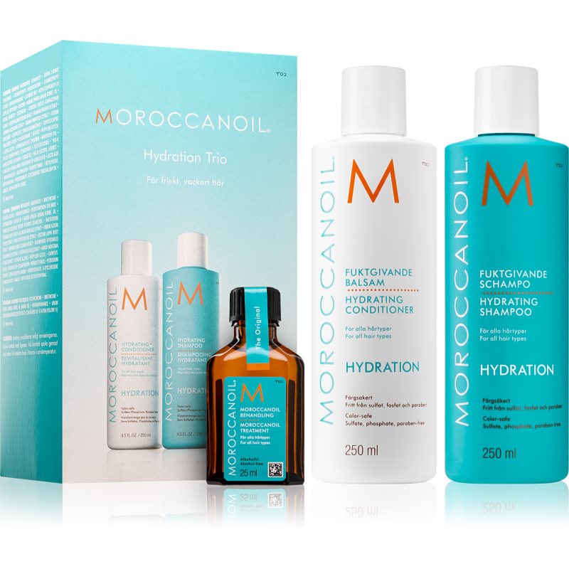 

Moroccanoil Hydration набір (для ламкого та втомленого волосся) для жінок