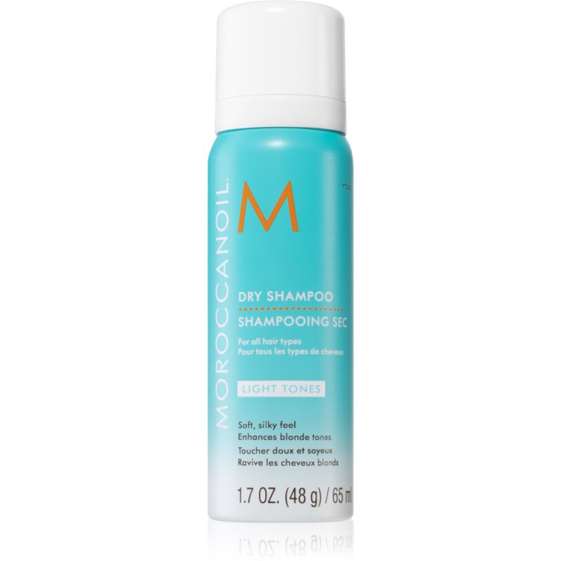 Moroccanoil Dry Shampoo Light Tones 65 ml suchý šampón pre ženy na všetky typy vlasov