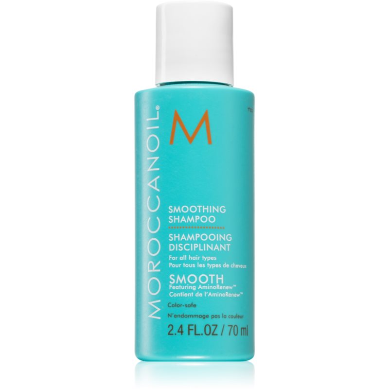 Moroccanoil Smooth obnovujúci šampón pre uhladenie a výživu suchých a nepoddajných vlasov 70 ml