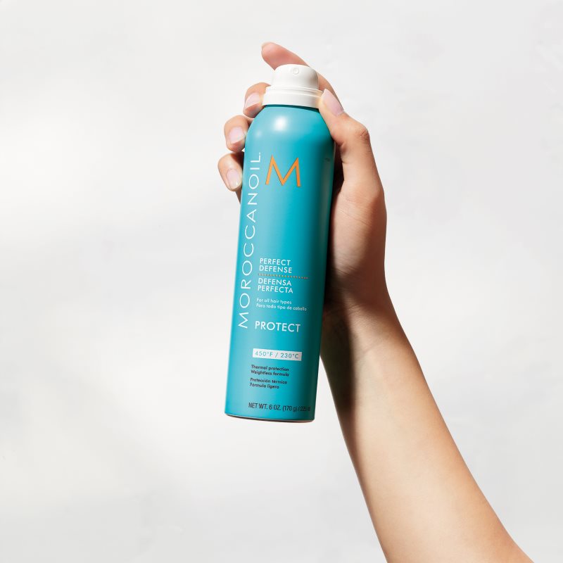 Moroccanoil Protect Heat Protection Spray For Use With Flat Irons And Curling Irons 225 Ml
