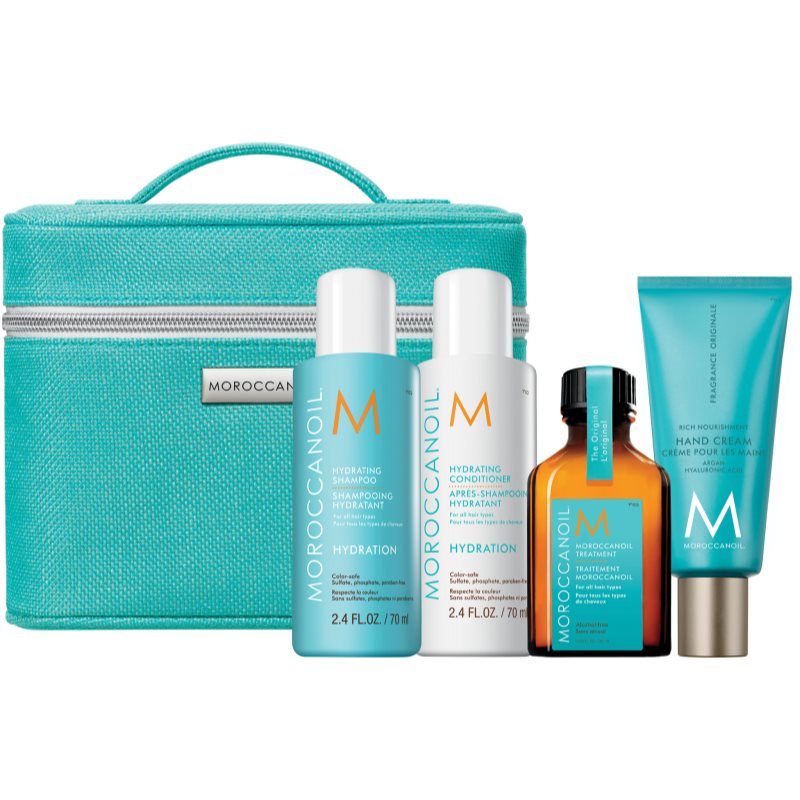 

Moroccanoil Hydration дорожній набір (для сухого та нормального волосся) для жінок