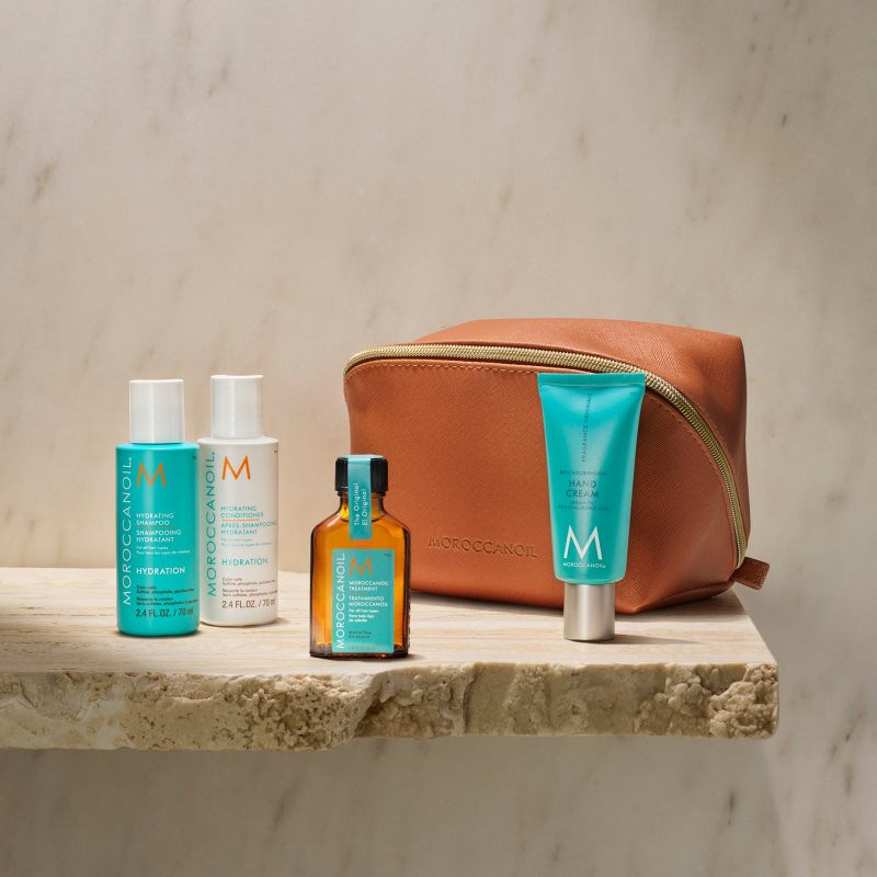 Moroccanoil Hydration putni set za ishranu i hidrataciju kozmetička torbica 1 kom