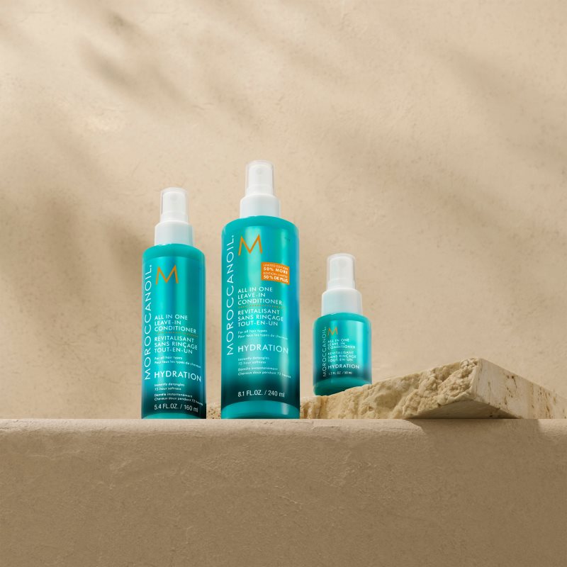 Moroccanoil Hydration Après-shampoing Sans Rinçage En Spray Pour Une Hydratation Et Une Brillance 240 Ml