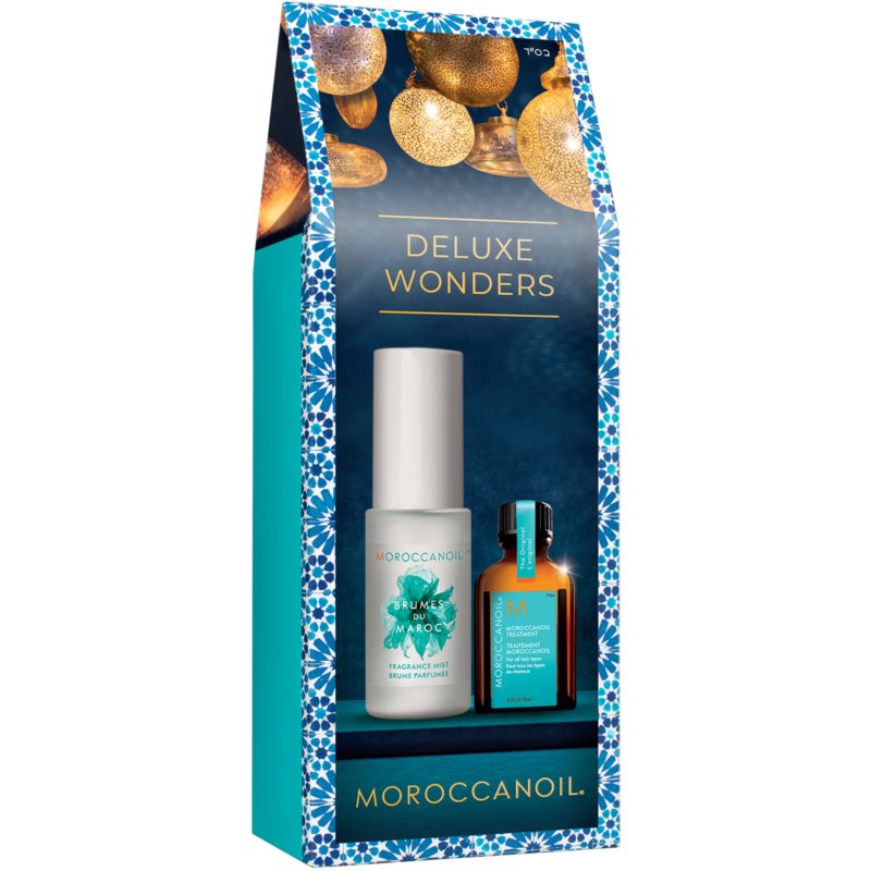 Moroccanoil Deluxe Wonders Set подарунковий набір (для тіла та волосся) для жінок