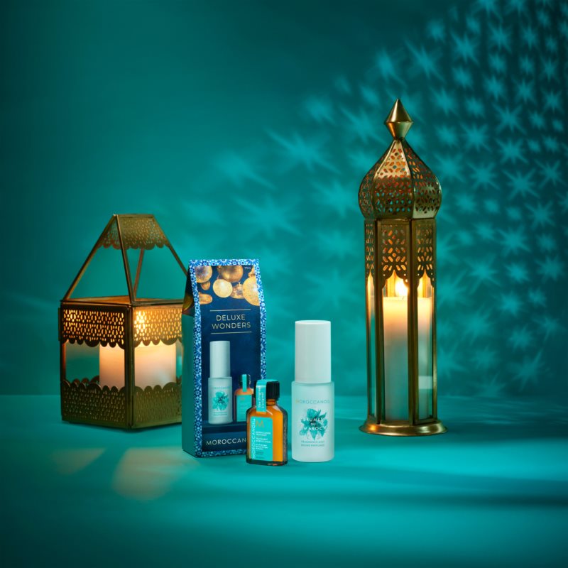 Moroccanoil Deluxe Wonders Set Gift Set (for Body And Hair) For Women