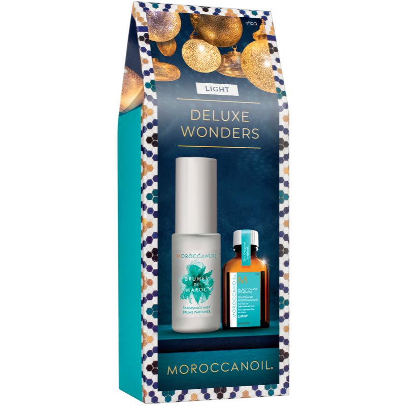Moroccanoil Deluxe Wonders Light Set подарунковий набір (для тіла та волосся) для жінок