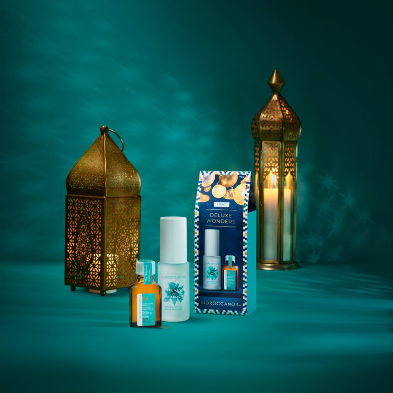 Moroccanoil Deluxe Wonders Light Set подарунковий набір (для тіла та волосся) для жінок