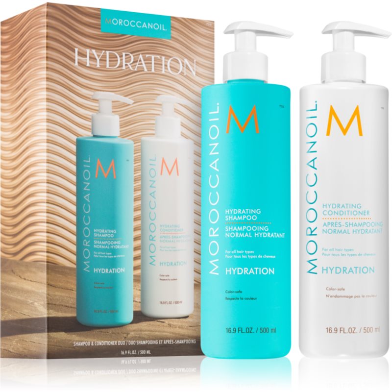 Moroccanoil Hydration set (with nourishing and moisturising effect)
