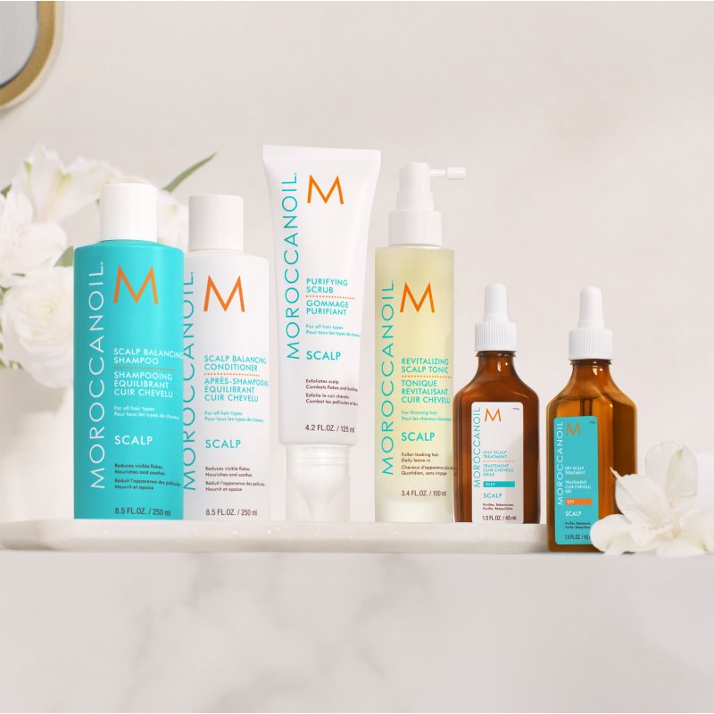 Moroccanoil Scalp Balancing Shampoo заспокоюючий шампунь для жирного волосся проти лупи 70 мл