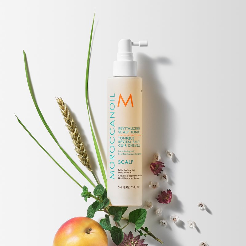 Moroccanoil Scalp Revitalizing Tonic відновлюючий тонік для стимулювання росту волосся 100 мл