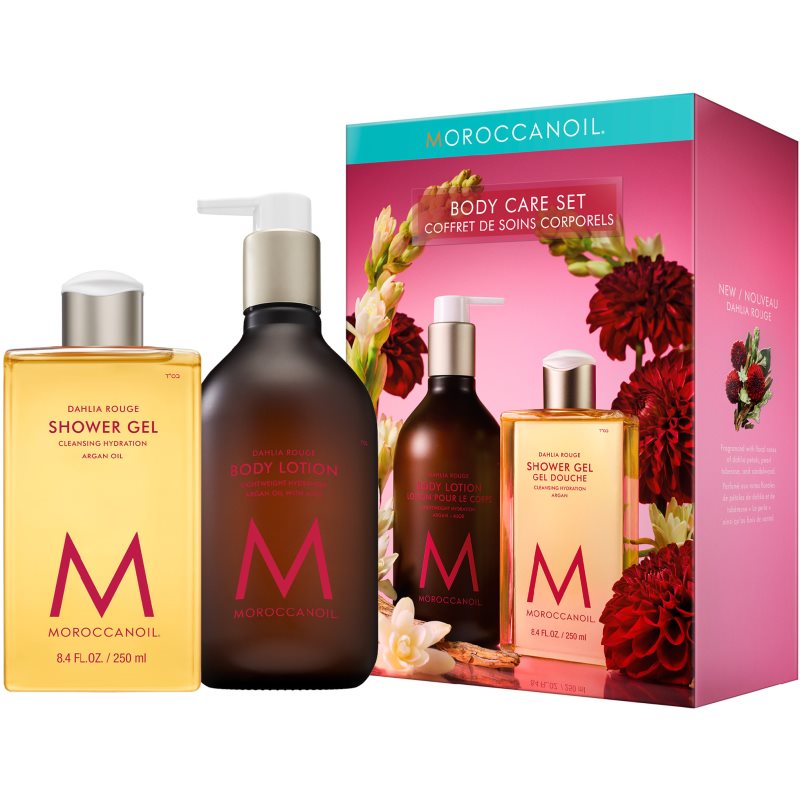 Moroccanoil Body Dahlia Rouge подаръчен комплект (за тяло)