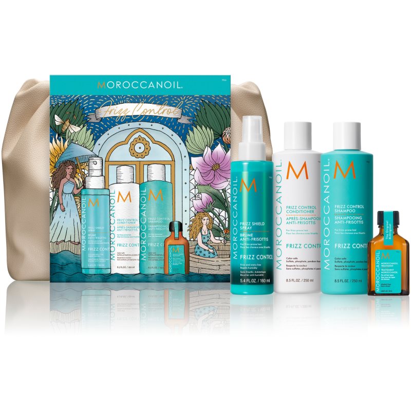 Moroccanoil Moroccanoil Frizz Control Kit Σετ για ατίθασα και κρεπαρισμένα μαλλιά