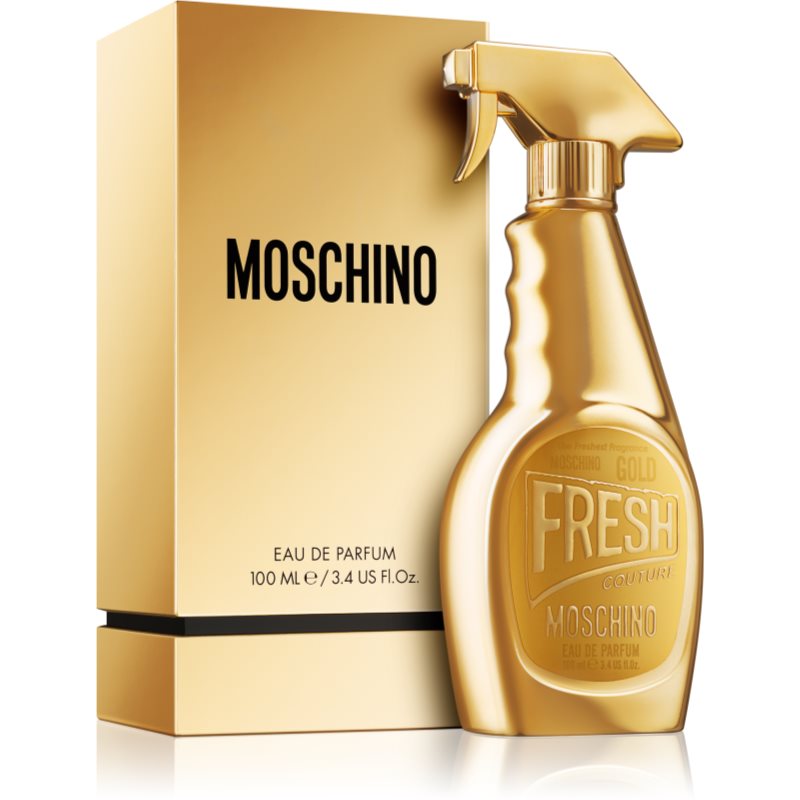 Moschino Gold Fresh Couture Eau De Parfum For Women 100 Ml