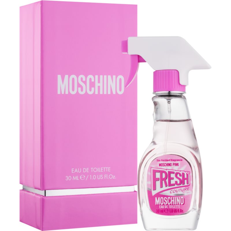 Moschino Pink Fresh Couture Eau De Toilette For Women 30 Ml