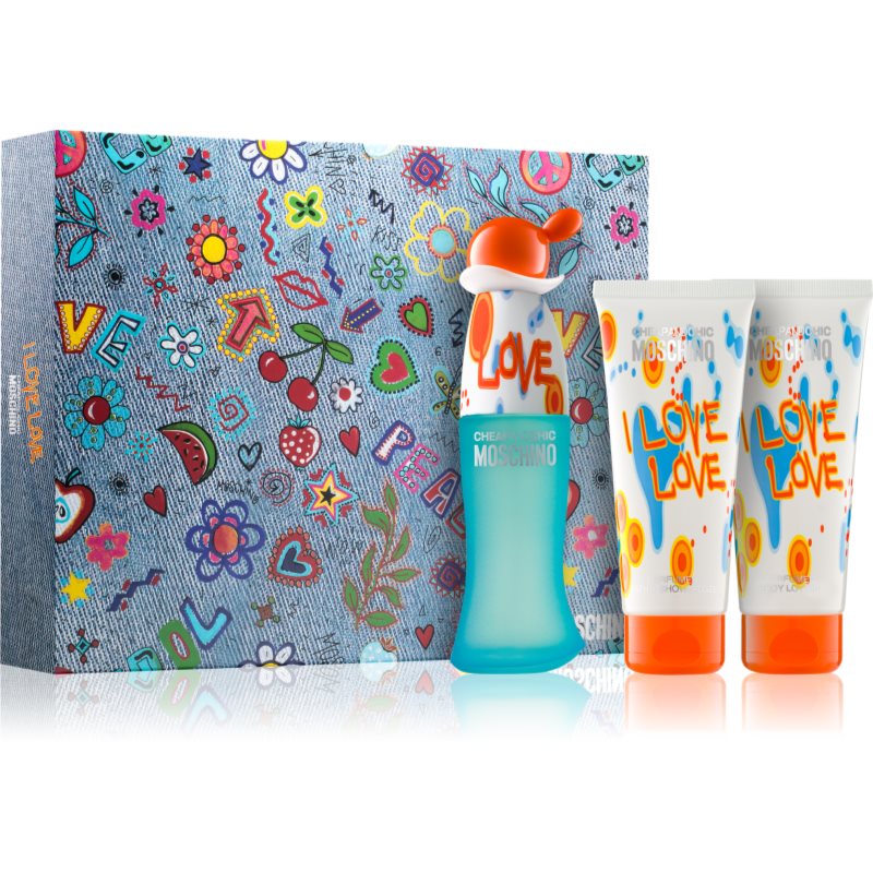 

Moschino I Love Love подарунковий набір XIII. для жінок