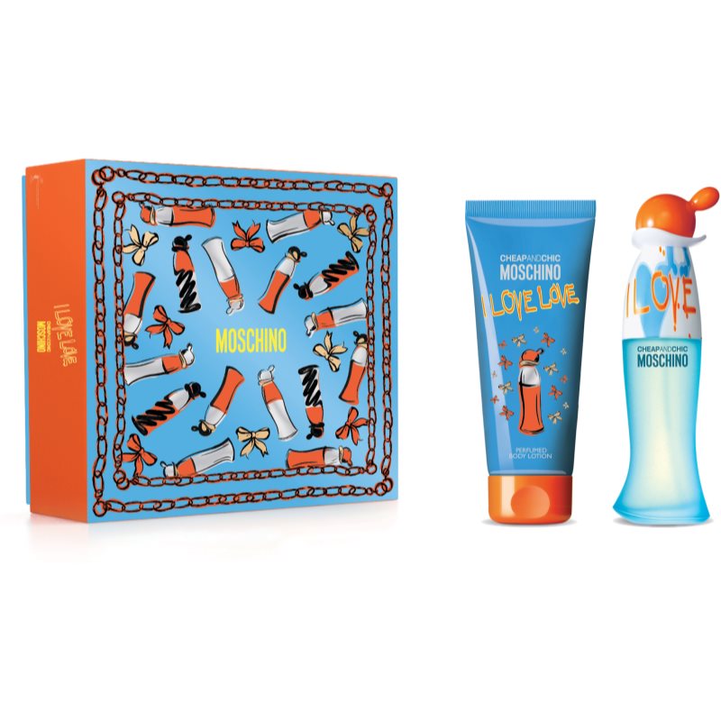 Moschino I Love Love dárková sada pro ženy