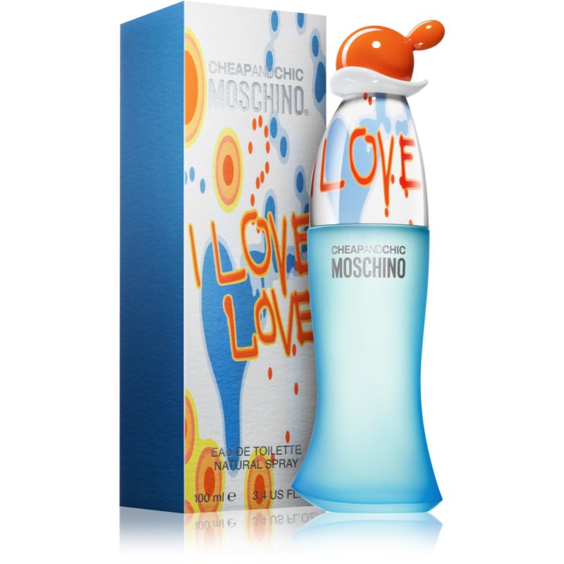 Moschino I Love Love Eau de Toilette für Damen 100 ml