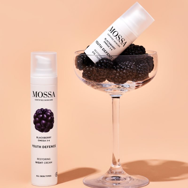 Mossa Youth Defence erneuernde Creme für die Augen 15 ml
