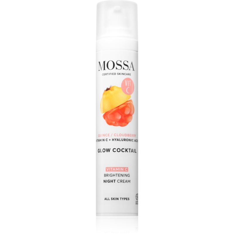 Mossa Glow Coctail rozjasňujúci nočný krém 50 ml