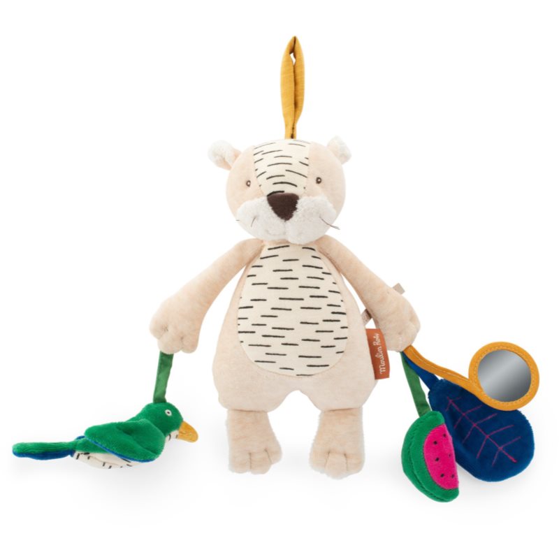MOULIN ROTY Baboo the Tiger kontrastná závesná hračka 0m  1 ks