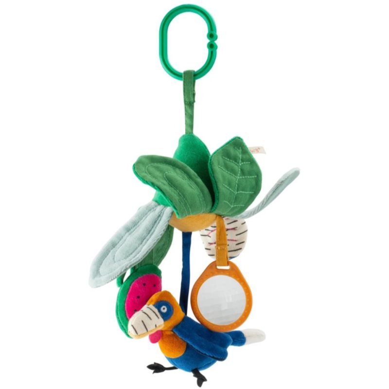 MOULIN ROTY Hanging Activity Flower kontrastná závesná hračka 0m  1 ks