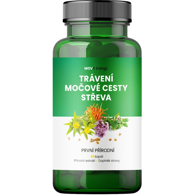 Movit Energy Trávenie Močové cesty Črevá výživový doplnok na podporu trávenia 90 cps