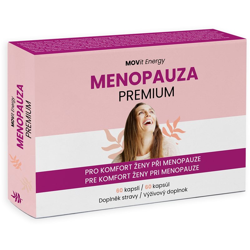 MOVit Menopauza Premium 60 kapslí koupíte na Notino.cz