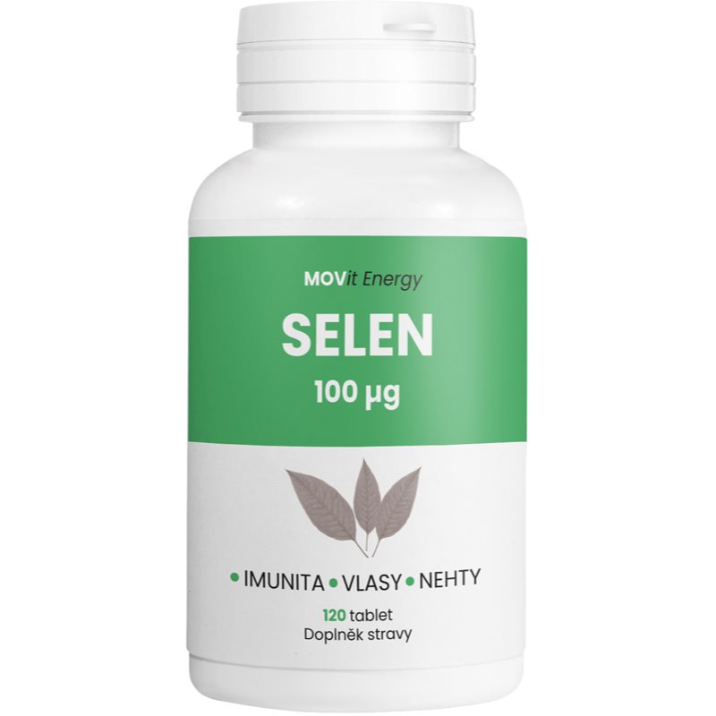 Movit Energy Selen 100mcg potravinový doplnok na podporu imunity 120 tbl