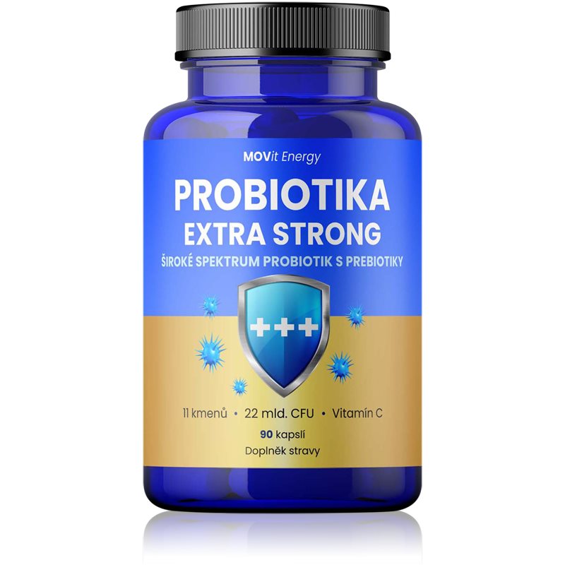 MOVit Energy probiotika EXTRA STRONG 90 kapslí koupíte na Notino.cz