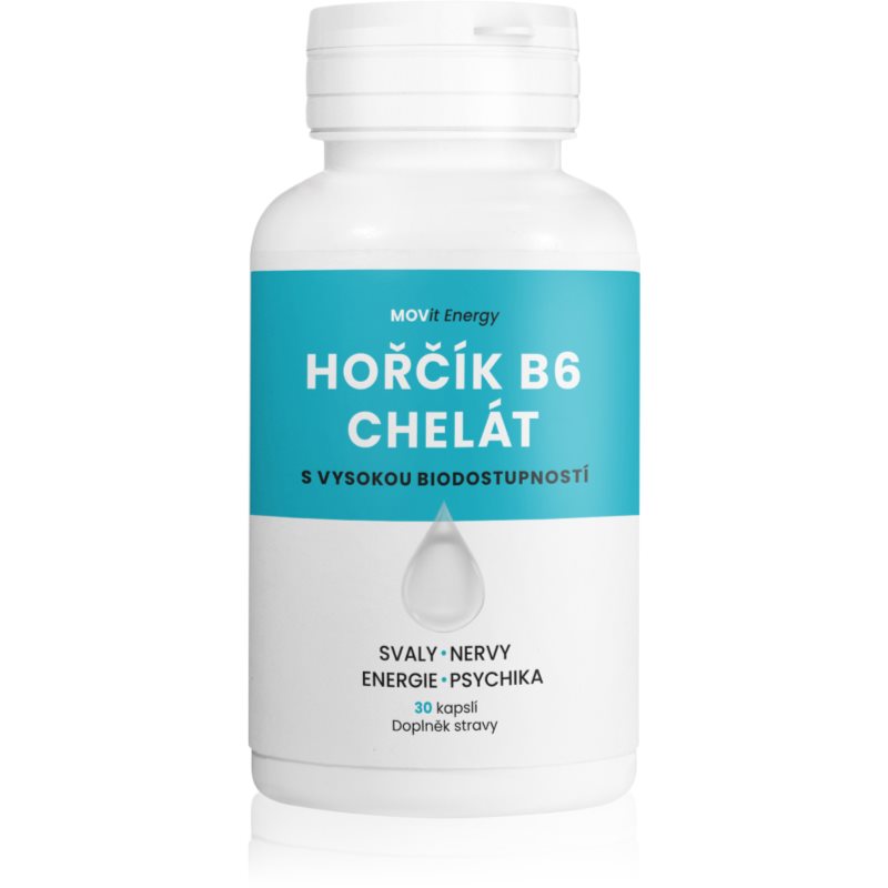 MOVit Hořčík B6 Chelát 30 kapslí koupíte na Notino.cz