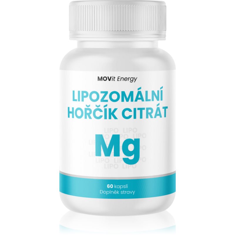 Movit Energy Lipozomální Hořčík Citrát kapsuly na podporu zníženia miery únavy a vyčerpania 60 cps kúpite na Notino.sk