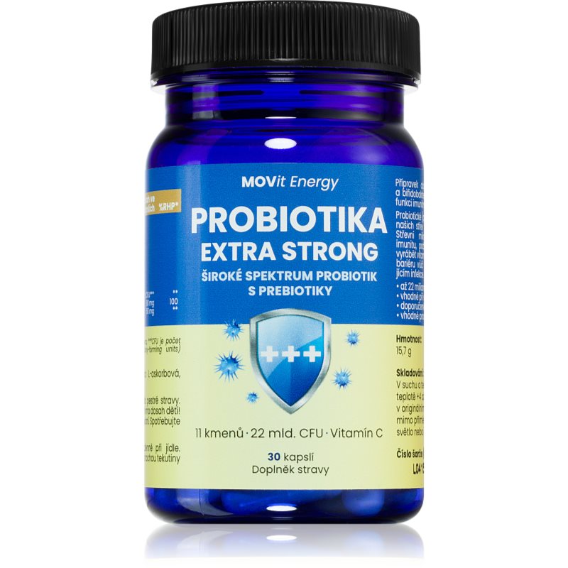 Movit Energy Probiotiká EXTRA STRONG kapsuly s probiotikami 30 cps kúpite na Notino.sk