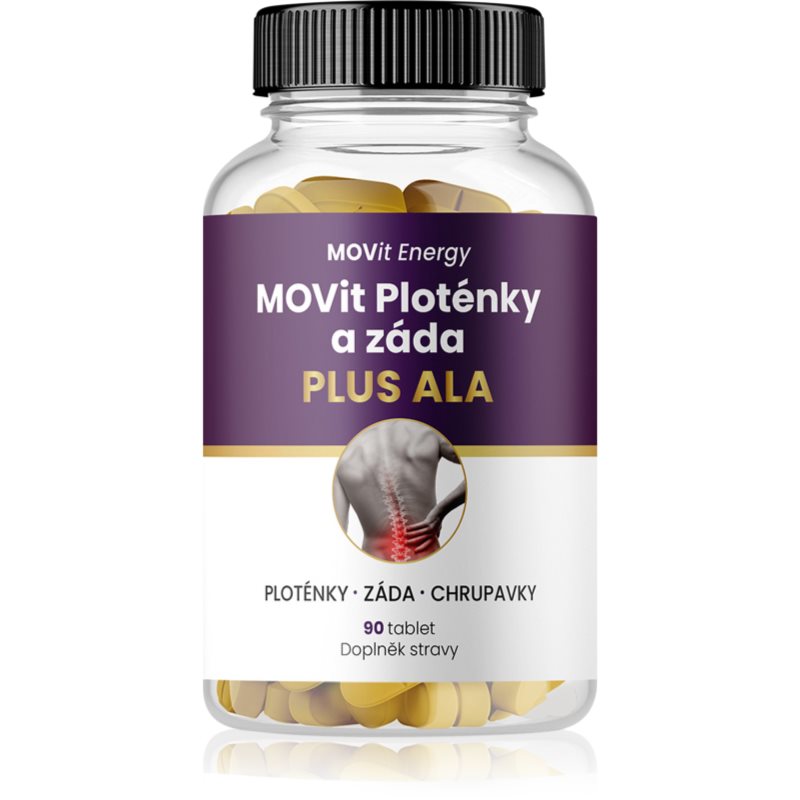Movit Energy Platňa a chrbát PLUS ALA tablety na podporu zdravia kostí a kĺbov 90 tbl kúpite na Notino.sk