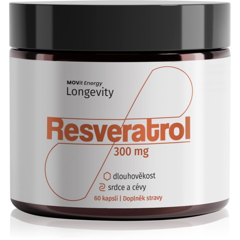 MOVit Longevity Resveratrol 300 mg 60 kapslí koupíte na Notino.cz