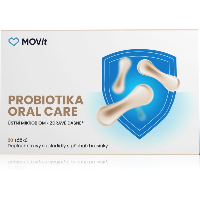 MOVit Probiotika ORAL CARE 20 sáčků