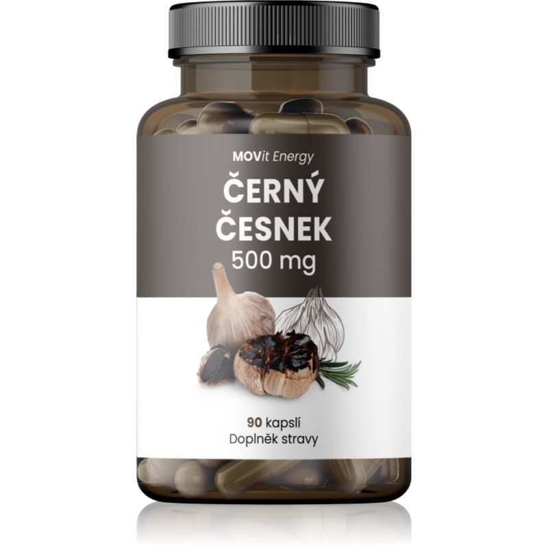MOVit Energy Černý Česnek 500 mg 90 kapslí