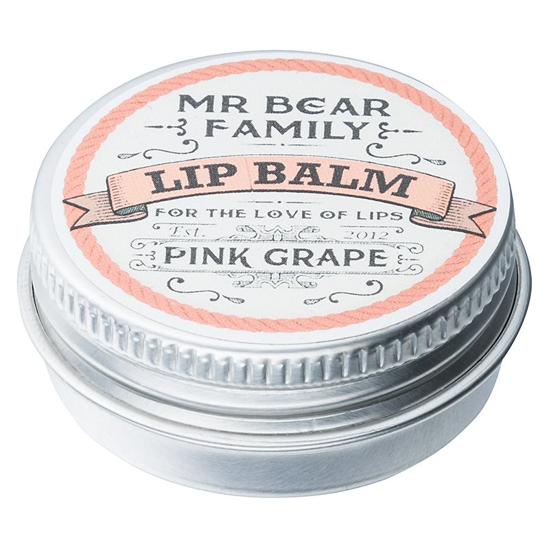 

Mr Bear Family Pink Grape бальзам для губ для чоловіків