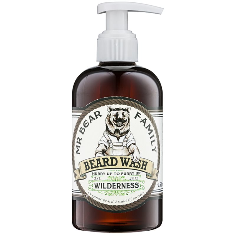 Mr Bear Family Wilderness barzdos šampūnas 250 ml