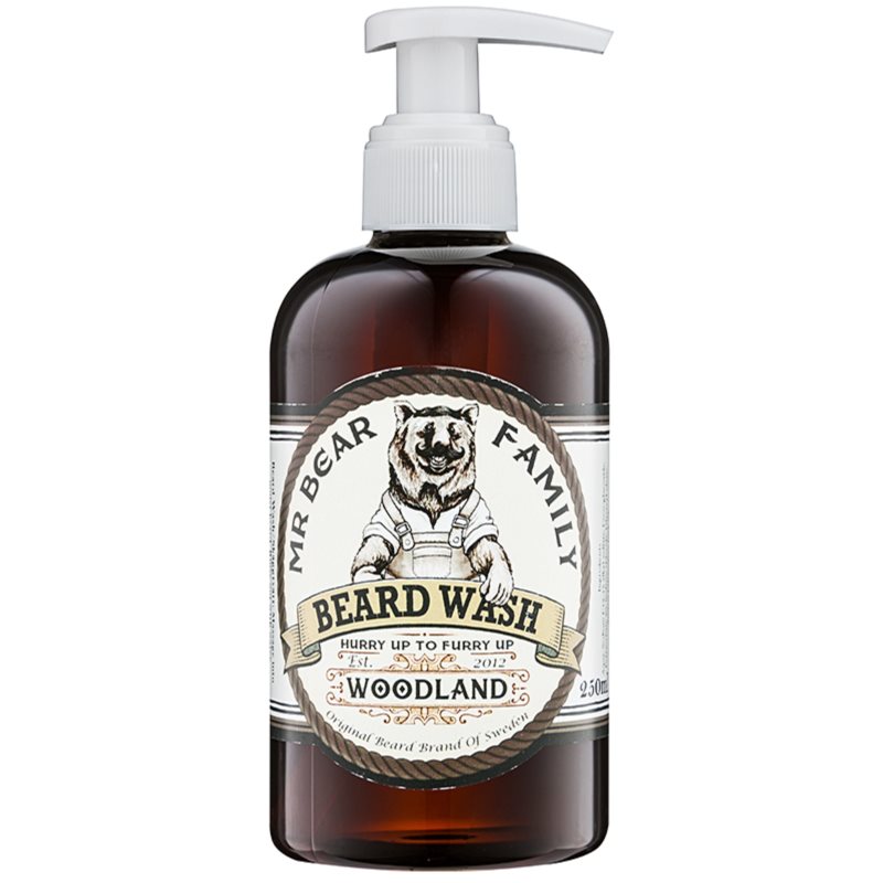 Mr Bear Family Woodland barzdos šampūnas 250 ml