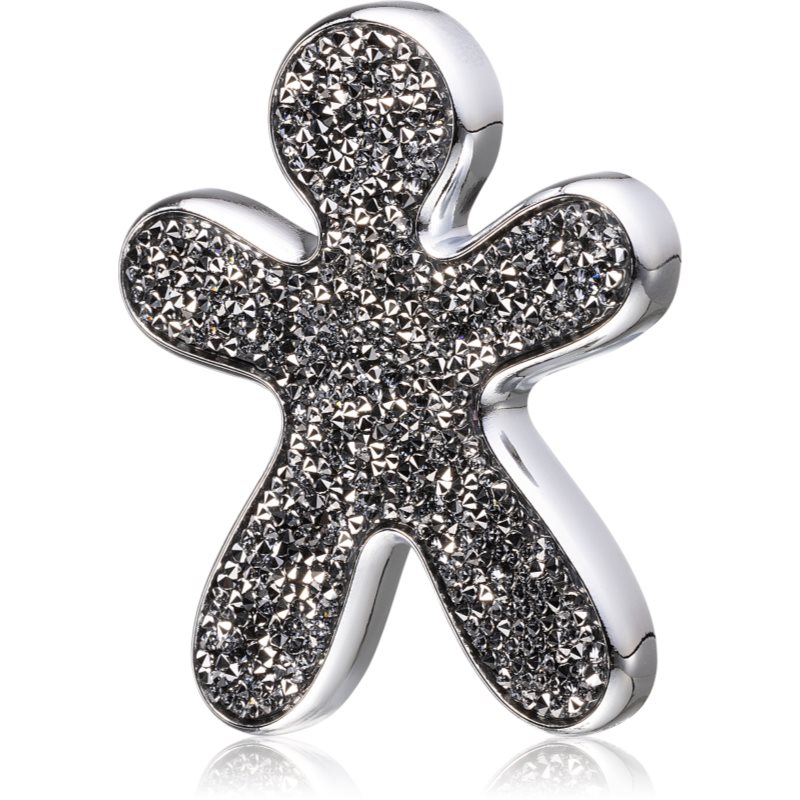 

Mr & Mrs Fragrance Niki Crystal Splendido aромат для авто замінний флакон Silver (Swarovski silver
