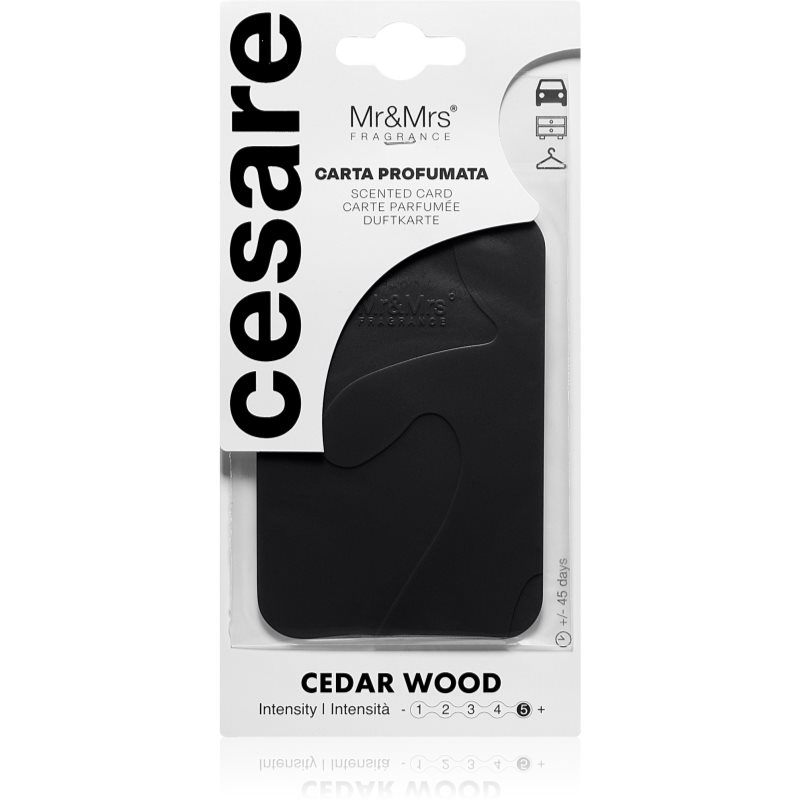 Mr & Mrs Fragrance Cesare Cedar Wood Duftkarten 1 St.