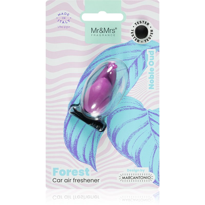 Mr & Mrs Fragrance Forest Noble Oud parfum pentru masina (Purple Snail) 1 buc