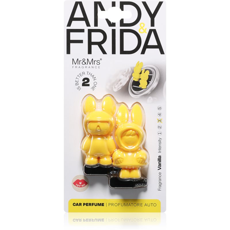 Mr & Mrs Fragrance Andy & Frida Vanilla Autoduft 1 St.