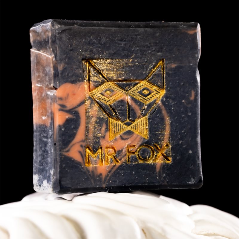 MR FOX Gentleman Soap mýdlo na vousy 95 g (obrázek 4)